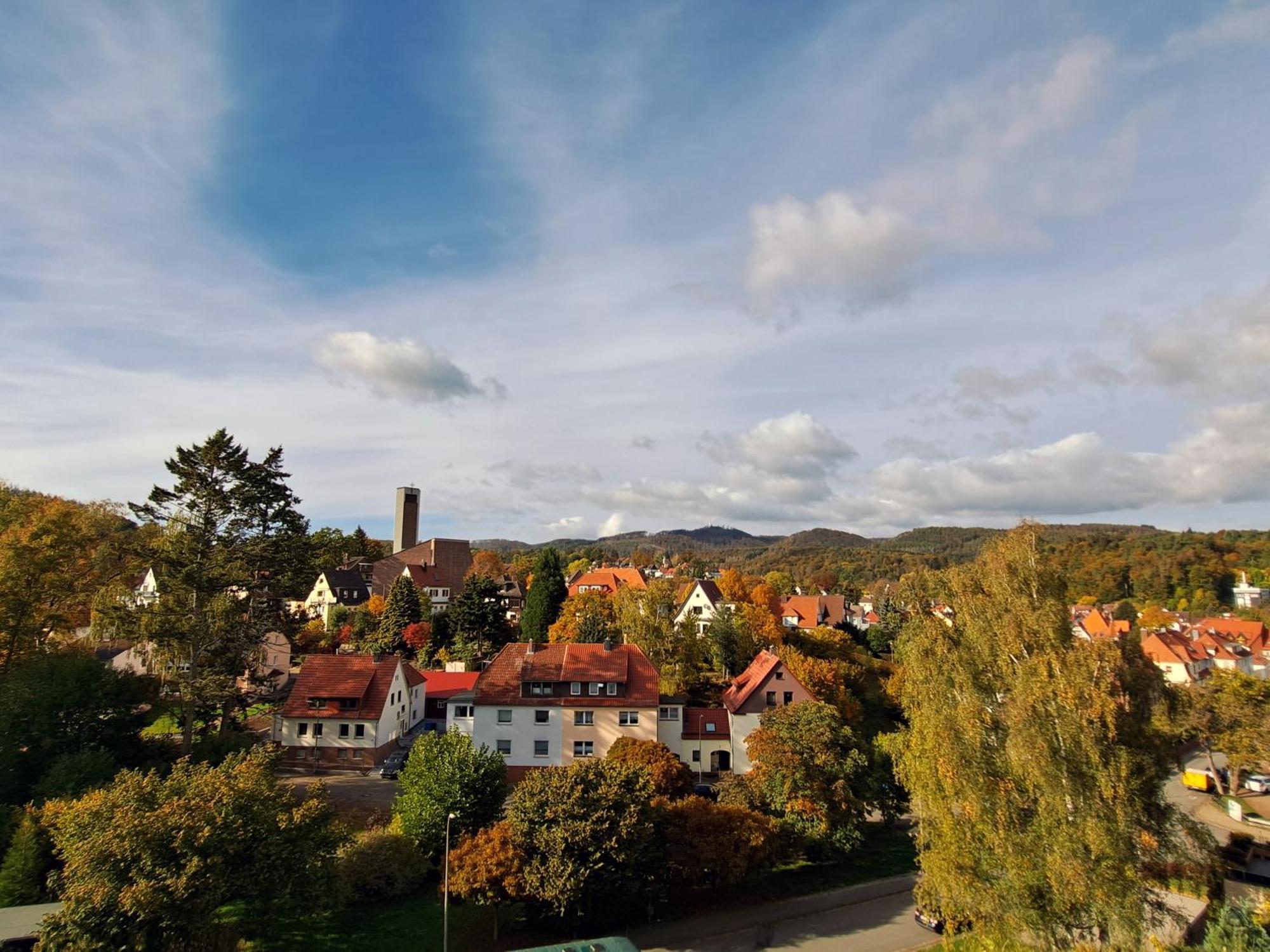 Das Kleine Penthouse Mit Kamin Bad Sachsa Exterior foto